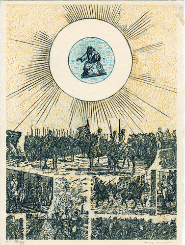 Avec le sang il a signé son nom sur le mur. Et le Seigneur des Armées a écrit: Lu et approuvé