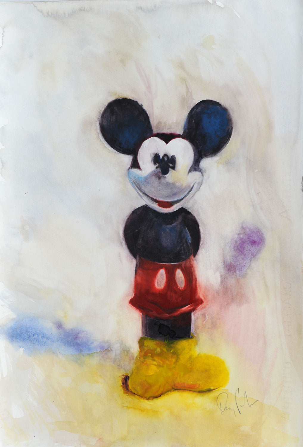 Mickey in Yellow Wellies