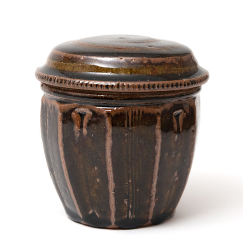 Small Cut Sided Tea Jar