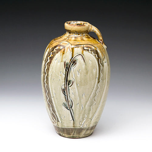 One Handled Bottle Vase