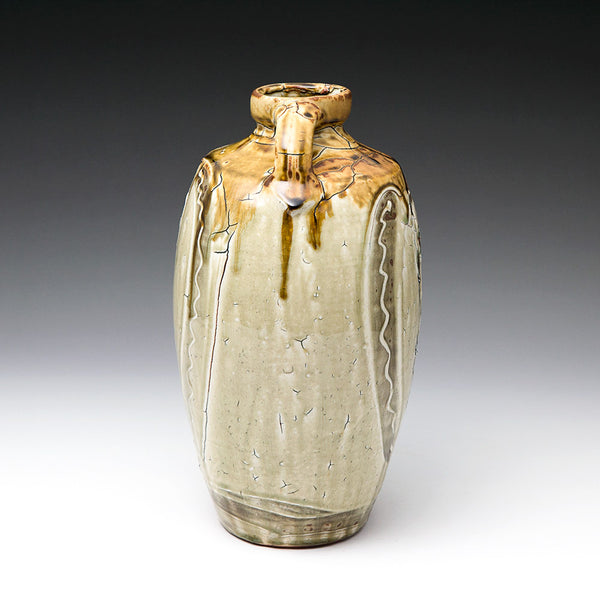 One Handled Bottle Vase