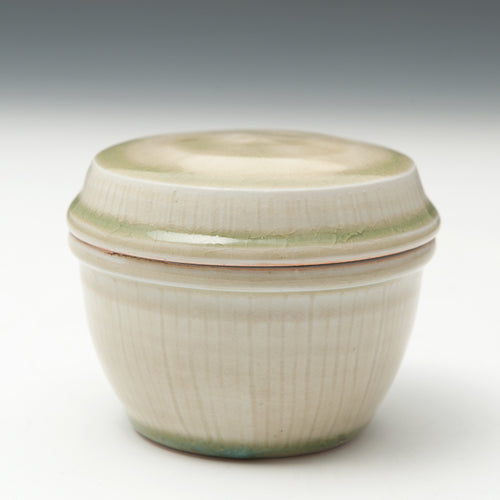 Combed Porcelain Box