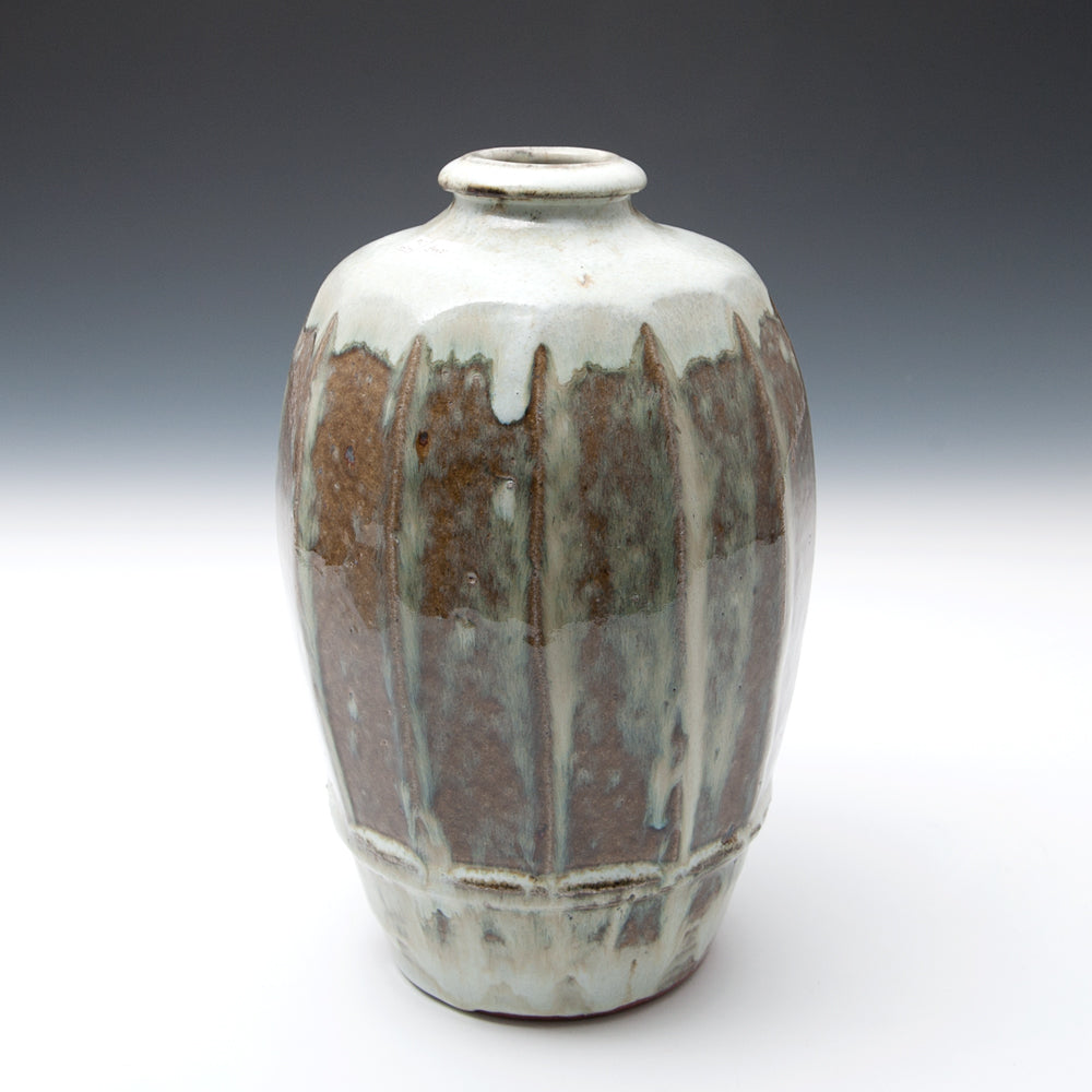 Faceted Bottle Vase