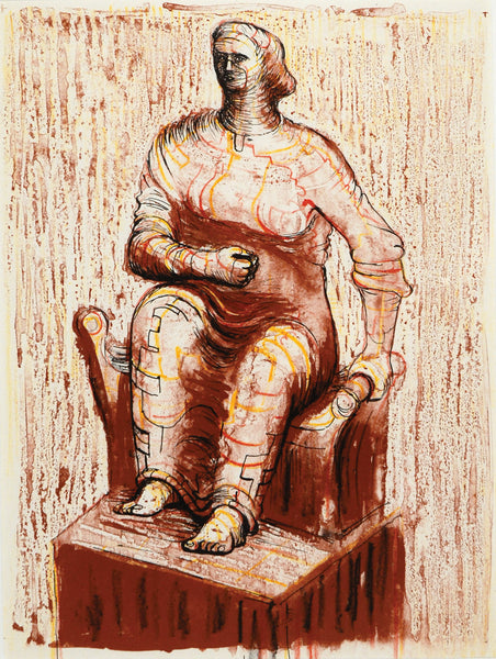 Henry Moore Seated Figure – Goldmark