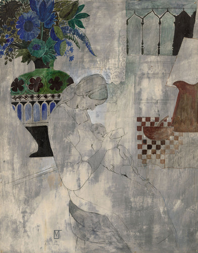 Mother Nursing her Child