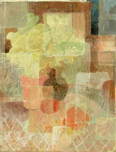 Still Life, Orange and Green