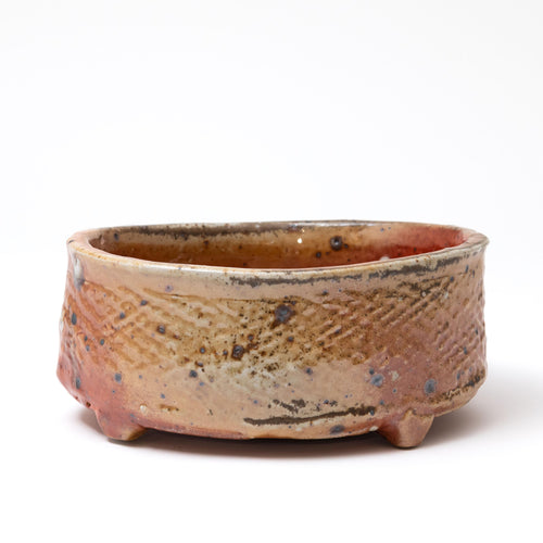 Footed Oval Slab Dish