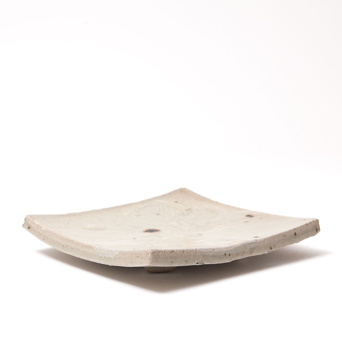 Small Footed Square Plate