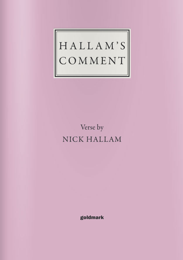 Nick Hallam - Hallam's Comment (special)