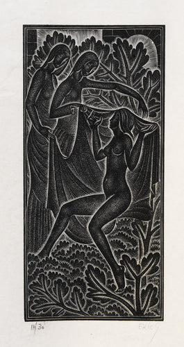 Nigra Sum Sed Formosa. The Frontispiece of the Cranach Press Canticum Canticorum