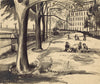 Children in a Park, Bath
