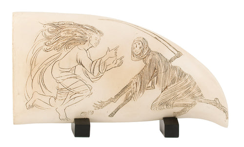 Is that a Death? and are there two? Is Death that Woman's mate?