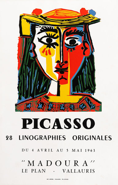 Picasso. 28 Linographies Originals. 'Madoura'