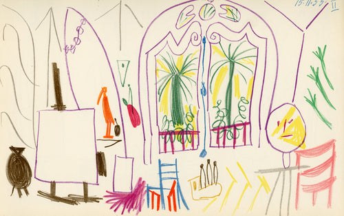 Atelier "La Californie", Cannes 15.11.55 II