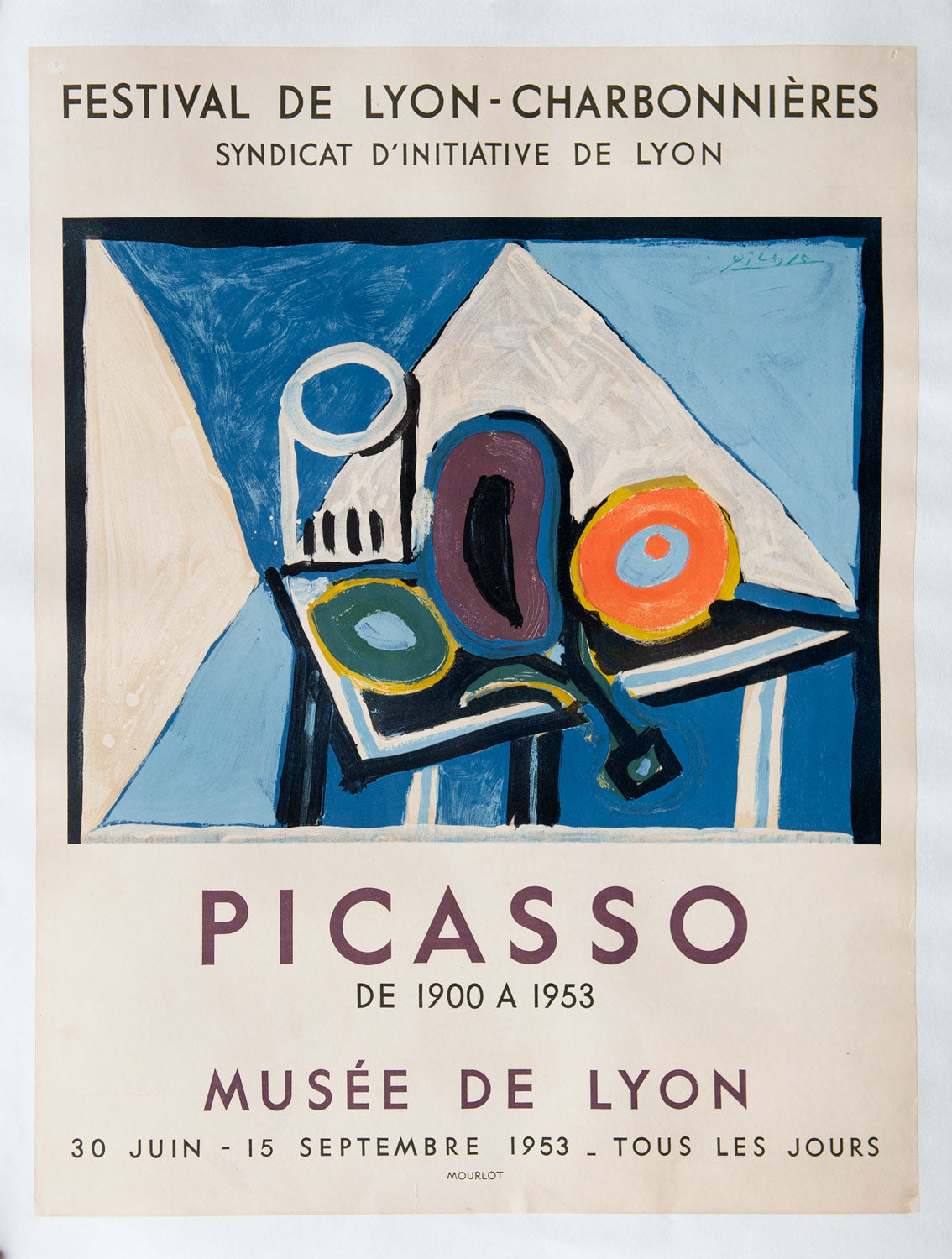 Festival de Lyon-Charbonnieres Picasso de 1900 A 1953