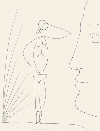 Profile and Female Nude