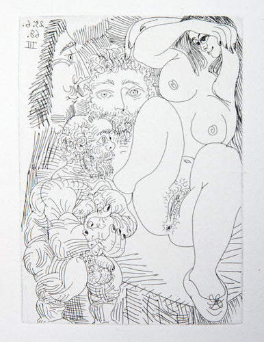 Jeune Courtisane avec un Gentilhomme