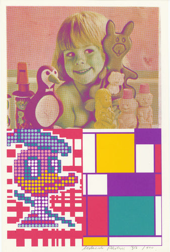 Donald Duck meets Mondrian