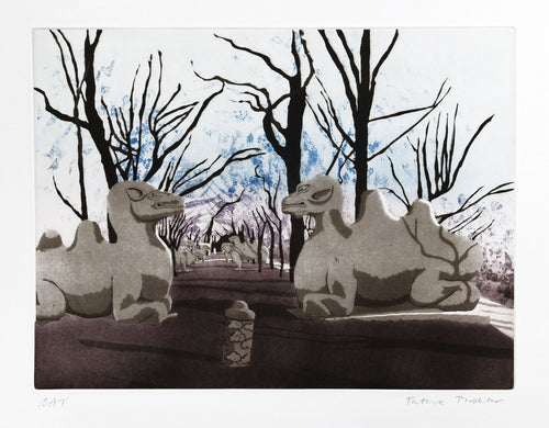 Camels, Tomb of the First Emperor of the Ming Dynasty, Zhu Yuan Shang, Nanking