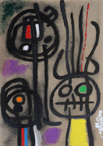 Personnage et Oiseaux 1