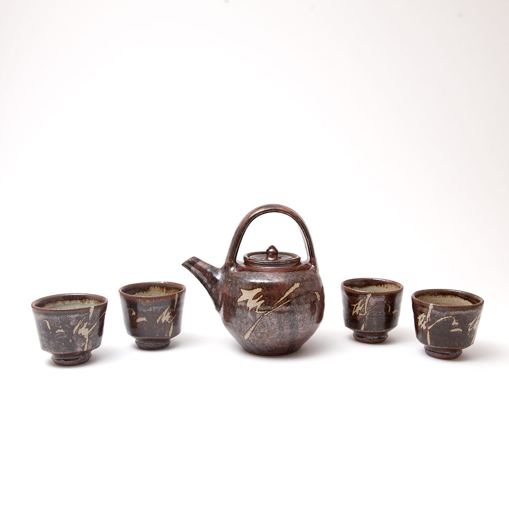 Teapot with Four Yunomi