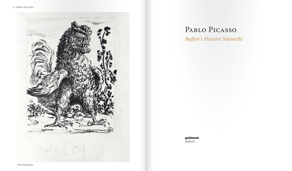 Pablo Picasso Buffon's Histoire Naturelle