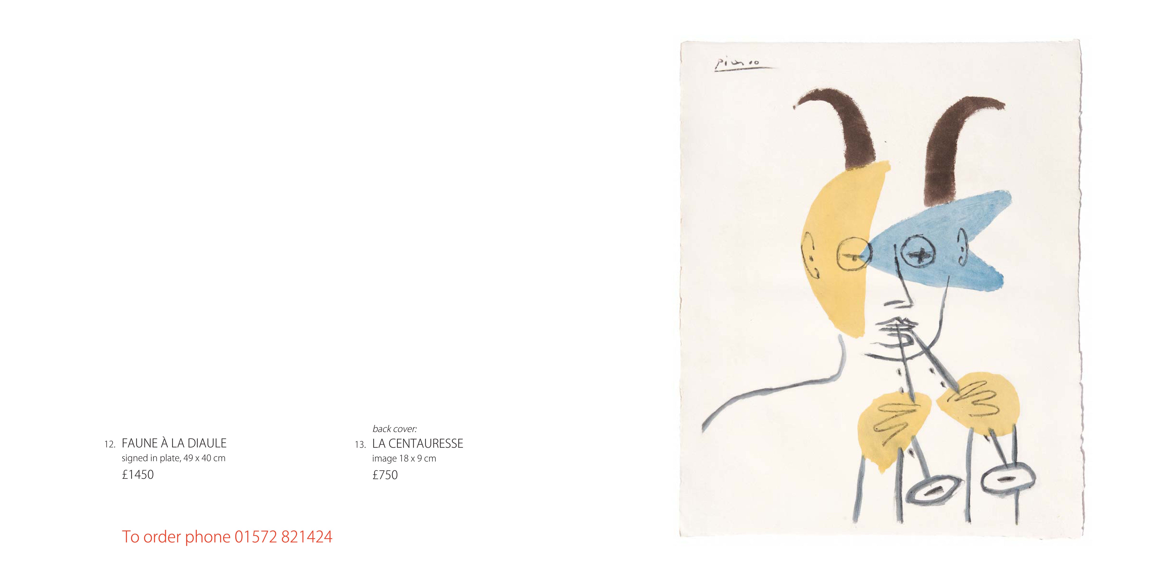 PABLO PICASSO【Faune devoilant une Femme】 Faune dévoilant une dormeuse – Works – Dayton Art Institute