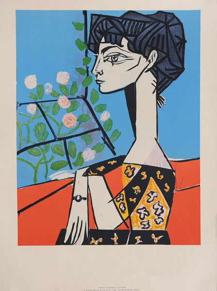 Pablo Picasso Portrait de Madame Z (Jacqueline Roque) – Goldmark