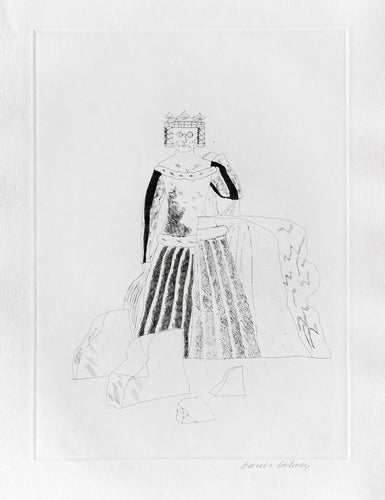 The Princess After Many Years in the Glass Mountain