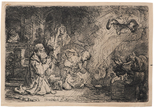 The Angel Departing from Tobit's Family