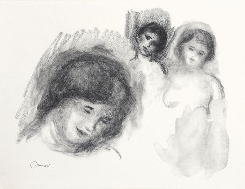 La Pierre au Trois Croquis (The Stone with Three Sketches) 2nd State.