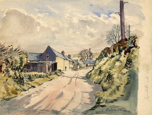 Road through Thorncliff, Staffs