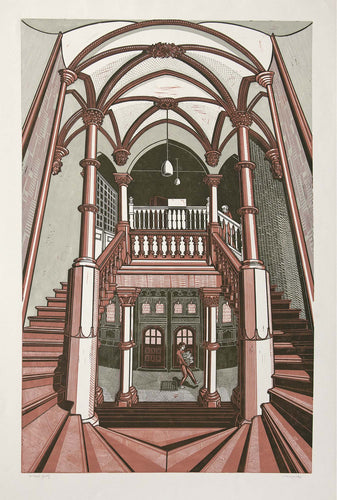 The Great Staircase, Old College, Aberystwyth