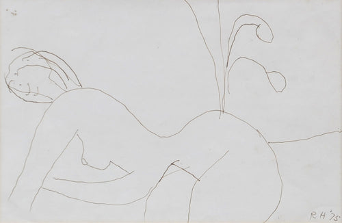 Untitled (Nude with Flowers)
