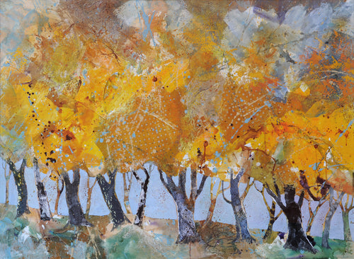 Row of Trees, Autumn