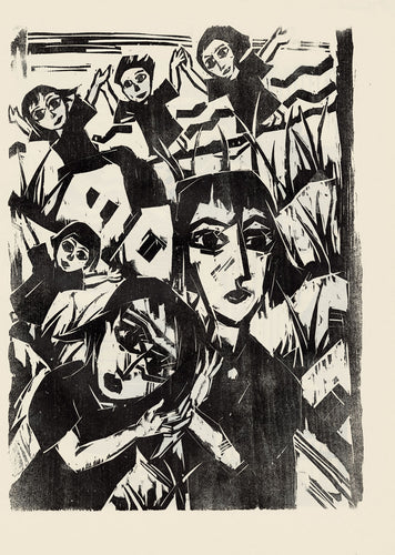 Schreitende und Kinder (Strollers and Children)