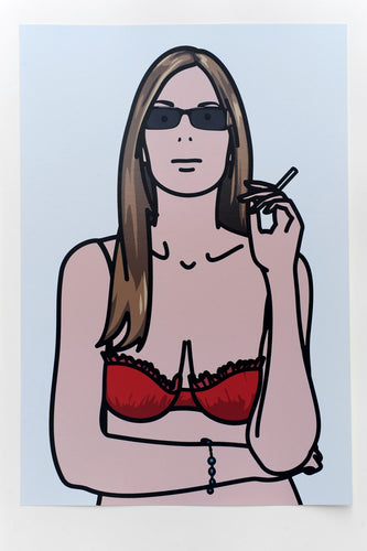 Ruth smoking 4. 2005