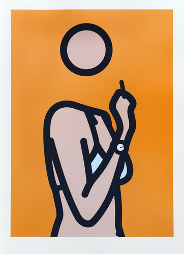 Ruth with cigarette 3. 2005