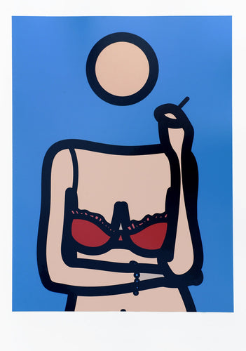 Ruth with cigarette 4. 2005