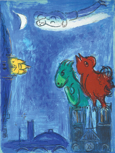 Marc Chagall Les Monsters de Notre Dame – Goldmark