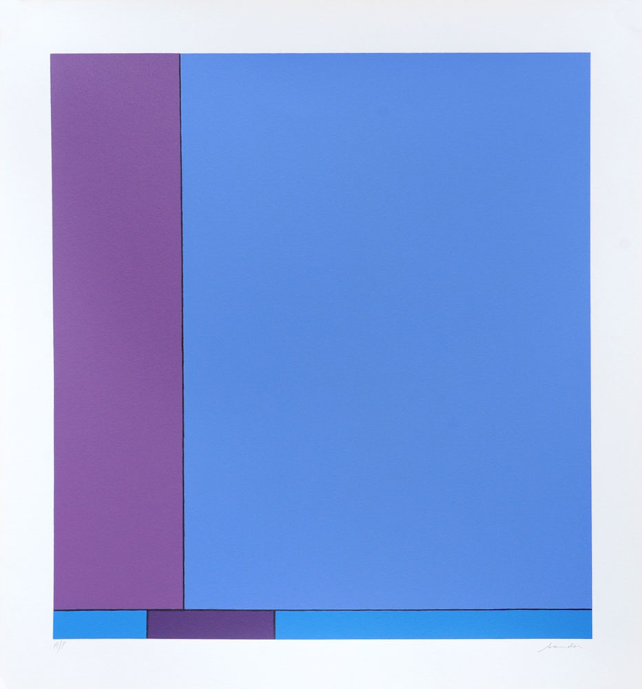 Untitled - Purple and Blue