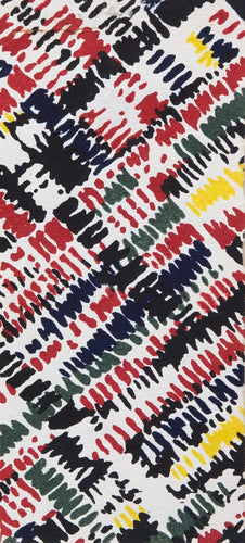 Design No. 555 - Black, Red, Navy, Olive, Lemon