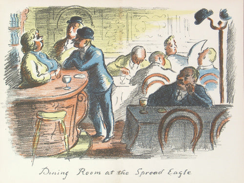 Dining Room at the Spread Eagle