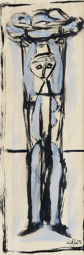 Blue Woman with Child