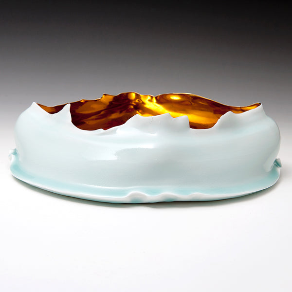 Medium Bowl With Gold