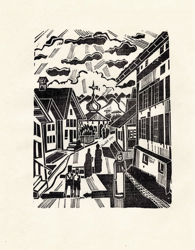 Dorf im Allgau (Village in Allgau)