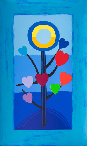 Blue Love Tree