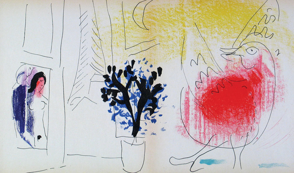Marc Chagall The Red Rooster – Goldmark