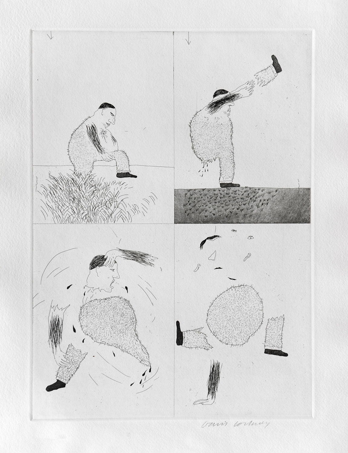 He Tore Himself in Two