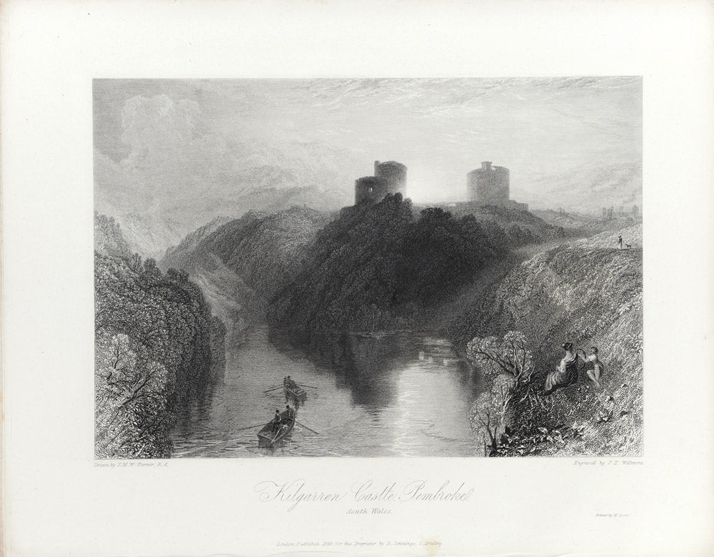 Kilgarren Castle, Pembroke, South Wales
